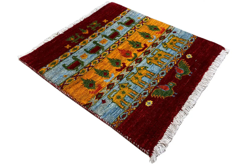 Gabbeh Lori Iran - (61x58cm) - German Carpet Shop