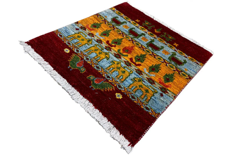 Gabbeh Lori Iran - (61x58cm) - German Carpet Shop