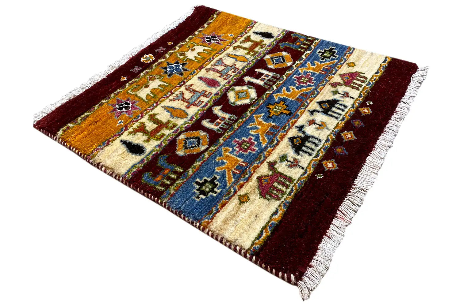  Gabbeh Lori  - (63x58cm) - Premium Teppich from German Carpet Shop - Just €249! Shop now at German Carpet Shop