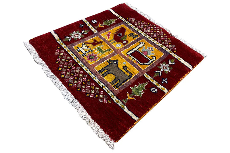 Gabbeh Lori Iran - (66x61cm) - German Carpet Shop