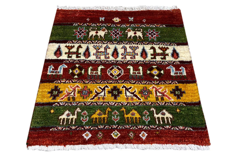 Gabbeh Lori Iran - (55x64cm) - German Carpet Shop