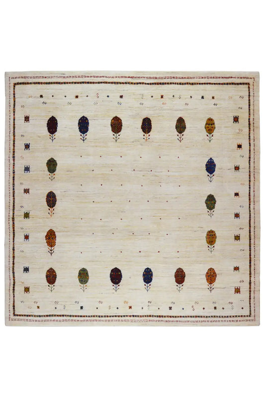 Gabbeh - 35041 (203x200cm) - German Carpet Shop