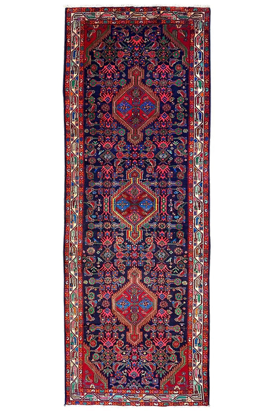  Hamadan - Läufer (326x115cm) - Premium Teppich from German Carpet Shop - Just €239! Shop now at German Carpet Shop