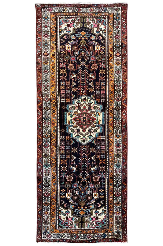  Hamadan - Läufer (349x121cm) - Premium Teppich from German Carpet Shop - Just €390! Shop now at German Carpet Shop