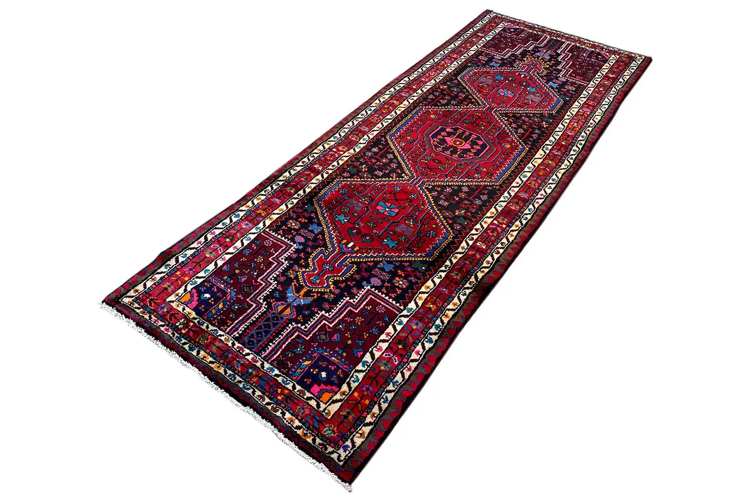  Hamadan - Läufer (283x100cm) - Premium Teppich from German Carpet Shop - Just €349! Shop now at German Carpet Shop