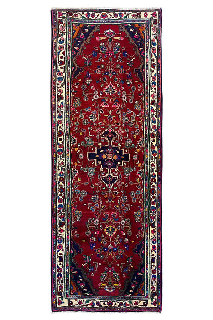  Hamadan - Läufer (309x106cm) - Premium Teppich from German Carpet Shop - Just €249! Shop now at German Carpet Shop