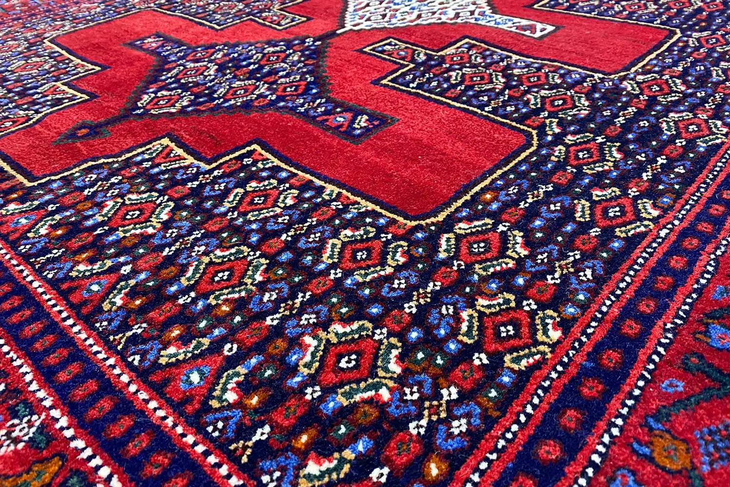 Hamadan Teppich - 8974962 (150x123cm) - German Carpet Shop