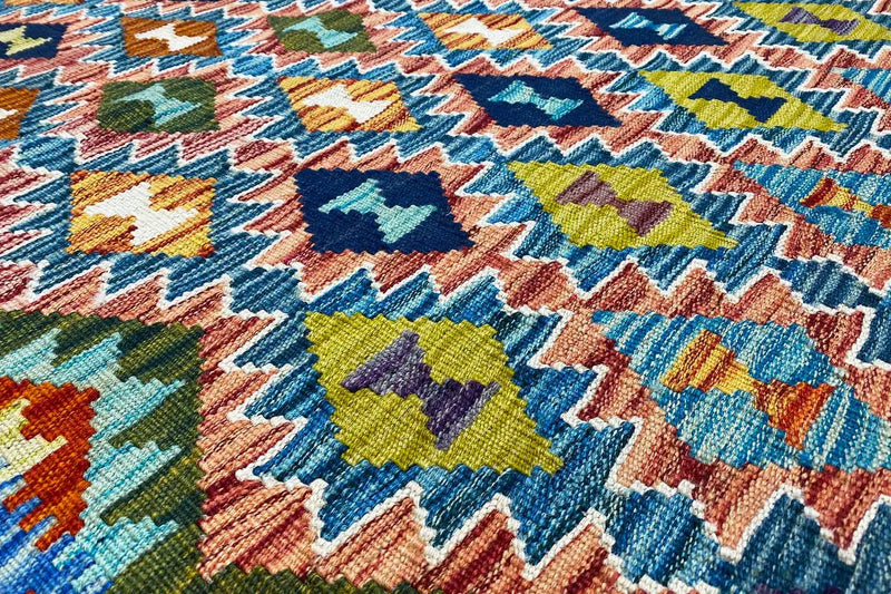 Kelim Afghan - (150x102cm) - German Carpet Shop