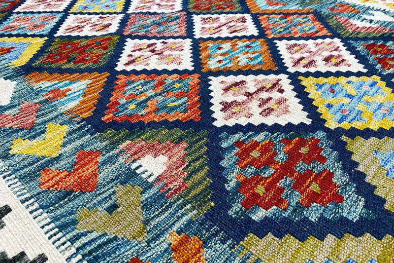 Kelim Afghan - (160x101cm) - German Carpet Shop