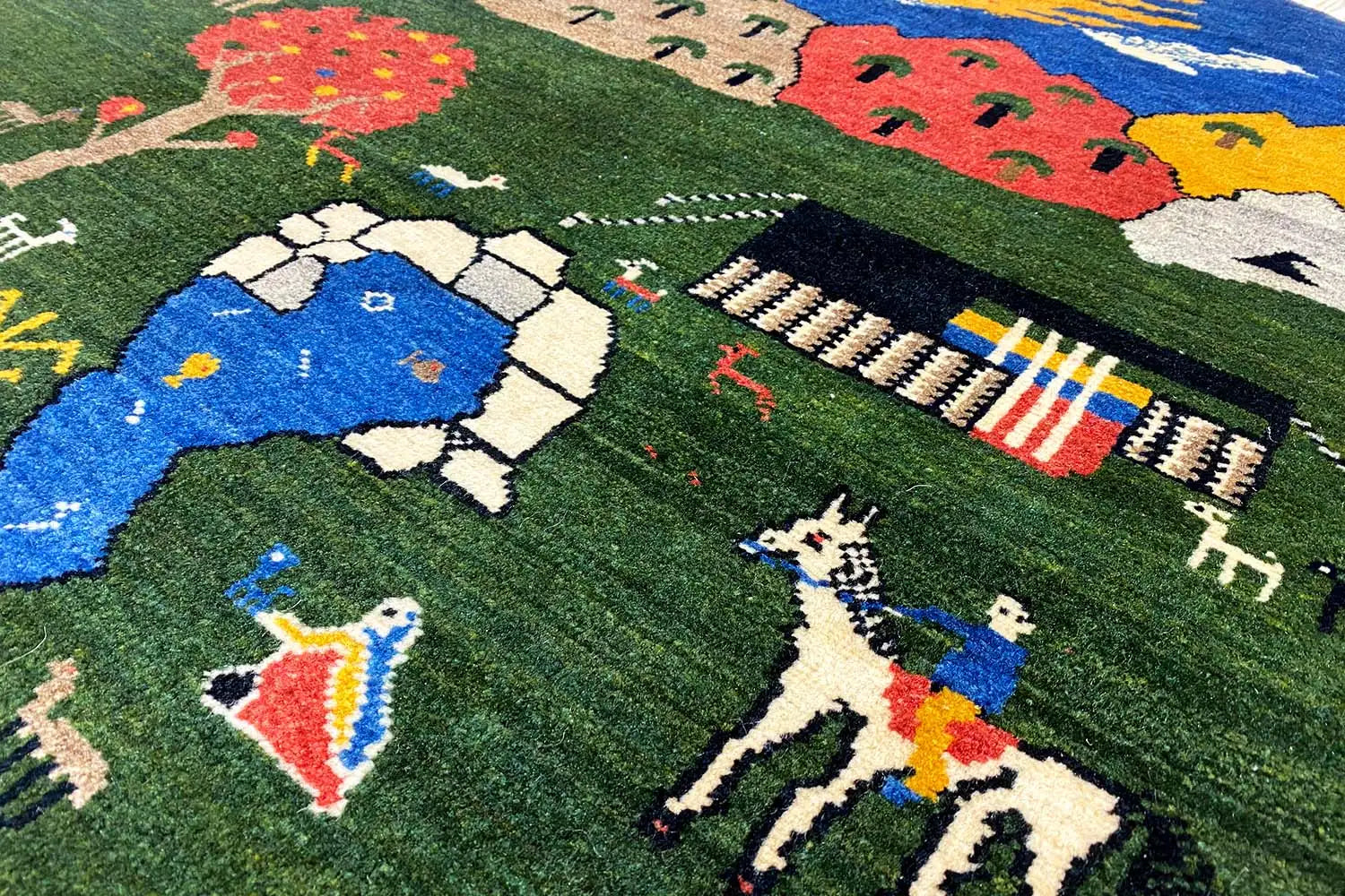 Gabbeh - (96x96cm) - German Carpet Shop