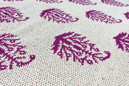 Moderne Kelim - Samak 06 Violet - German Carpet Shop