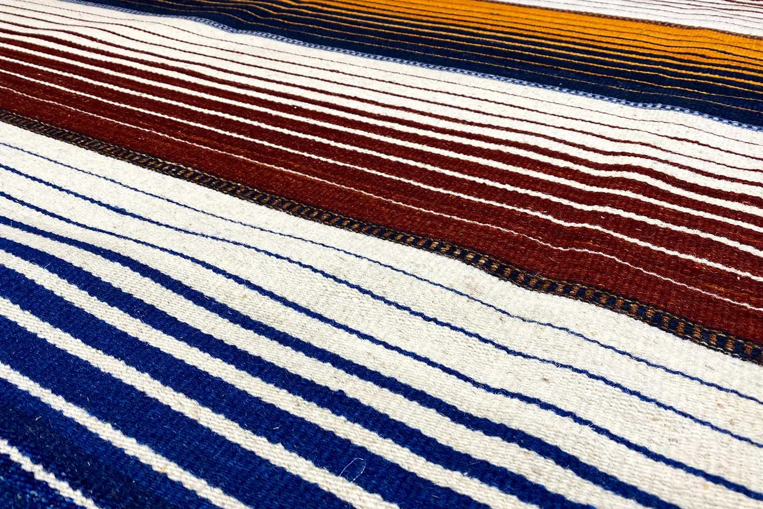 Moderne Kelim - Dhurrie - (213x138 cm) - German Carpet Shop