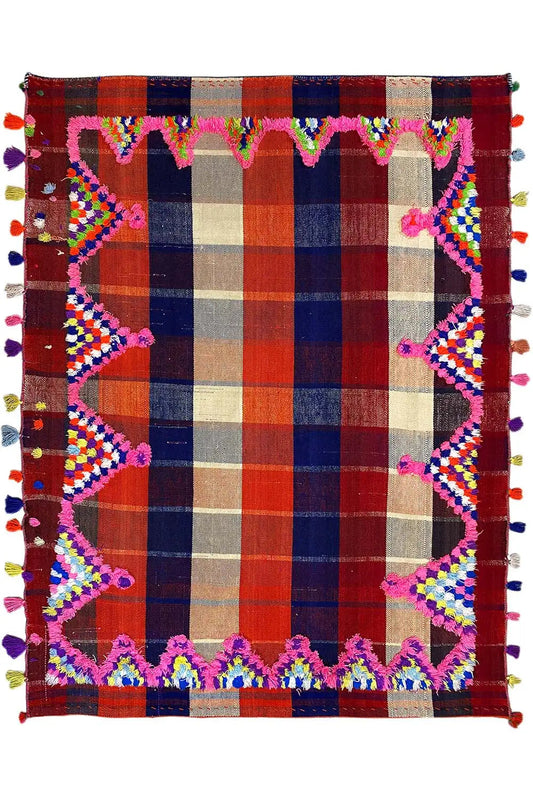 Jajim - Multicolor (208x151 cm) - German Carpet Shop