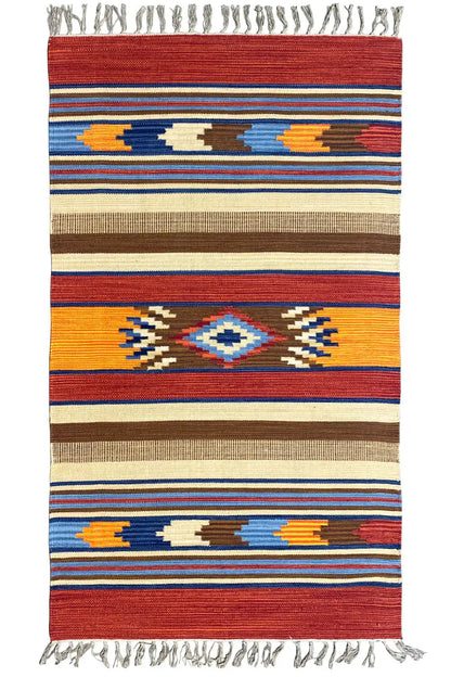 Moderner Kelim - Samak Multicolor - German Carpet Shop