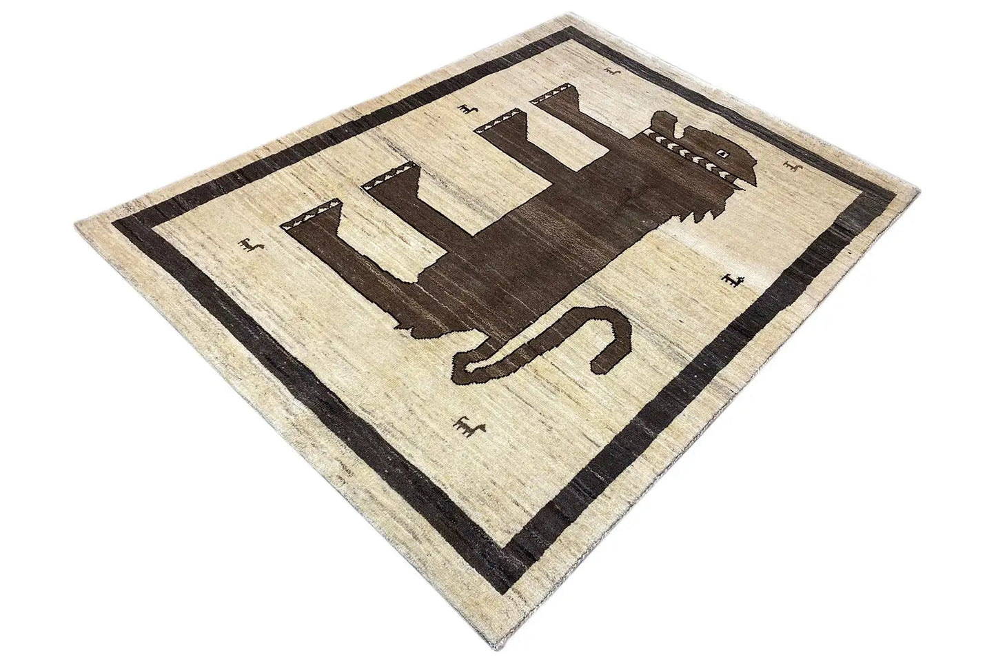 Löwen Gabbeh (189x143m) - German Carpet Shop