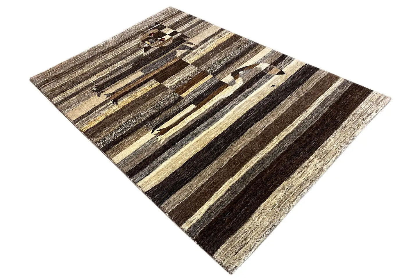 Löwen Gabbeh (174x120 cm) - German Carpet Shop