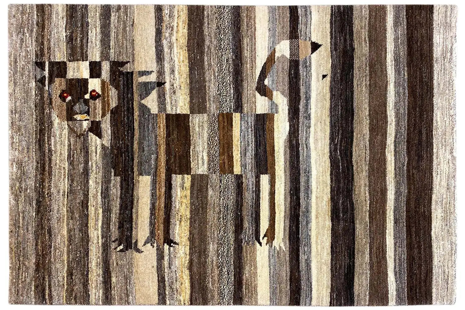 Löwen Gabbeh (174x120 cm) - German Carpet Shop