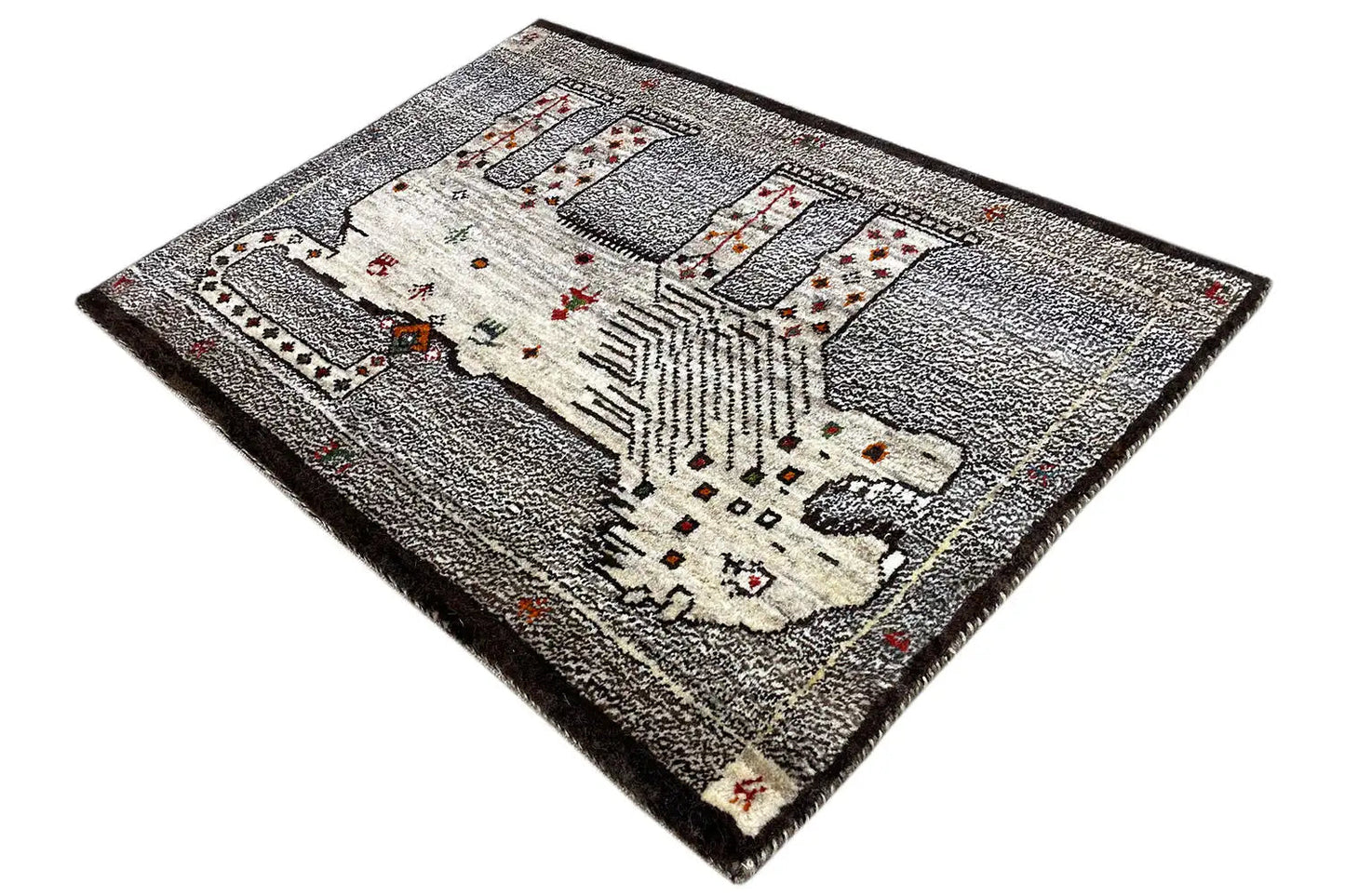 Löwen Gabbeh (93x66 cm) - German Carpet Shop