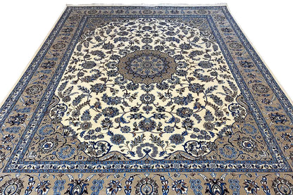 Indo Nain Teppich - Beige (310x242 cm) - German Carpet Shop