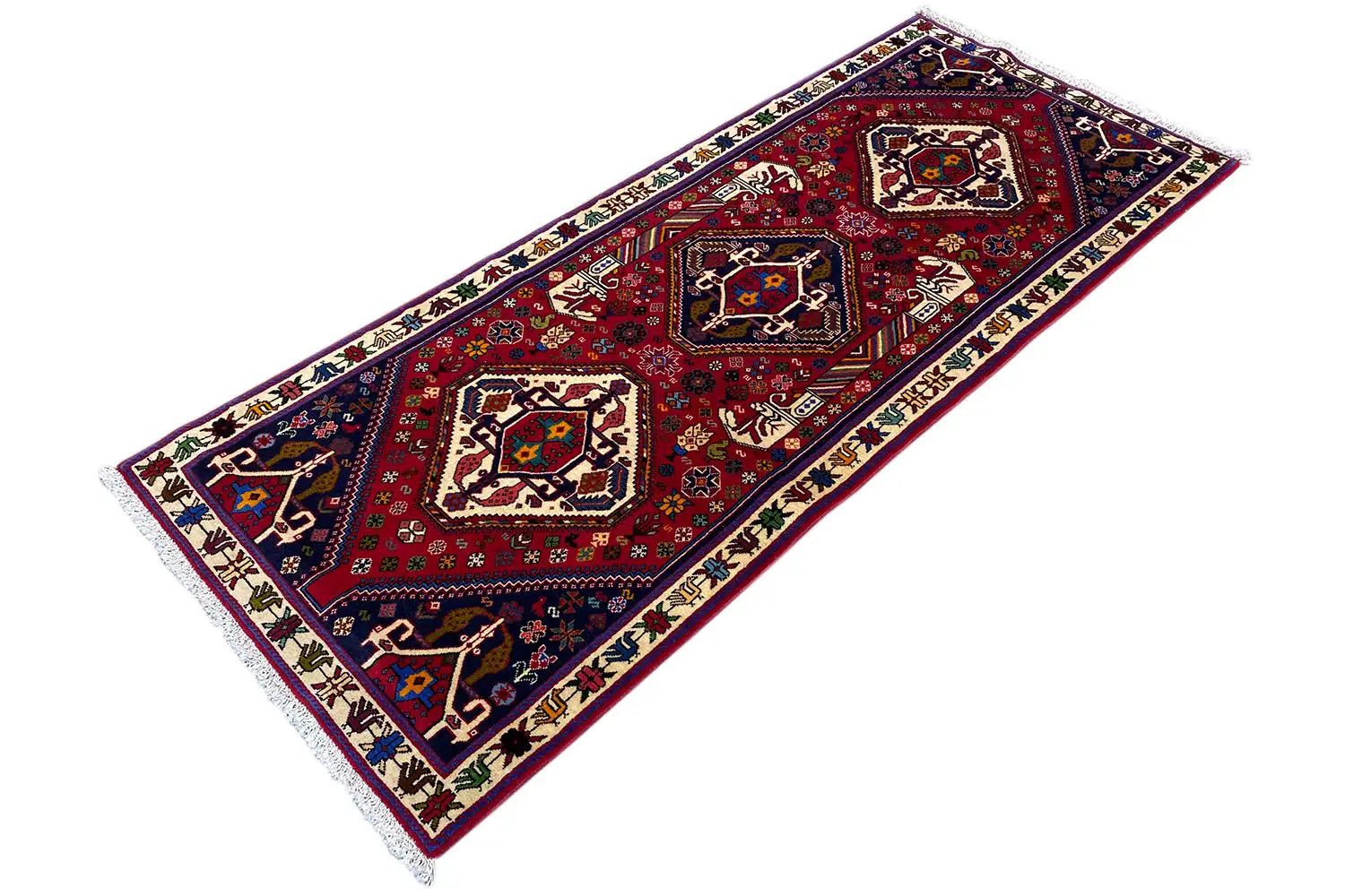  Shiraz  Qashqai - (195x79cm) - Premium Shiraz Qashqai Teppiche from German Carpet Shop - Just €539! Shop now at German Carpet Shop