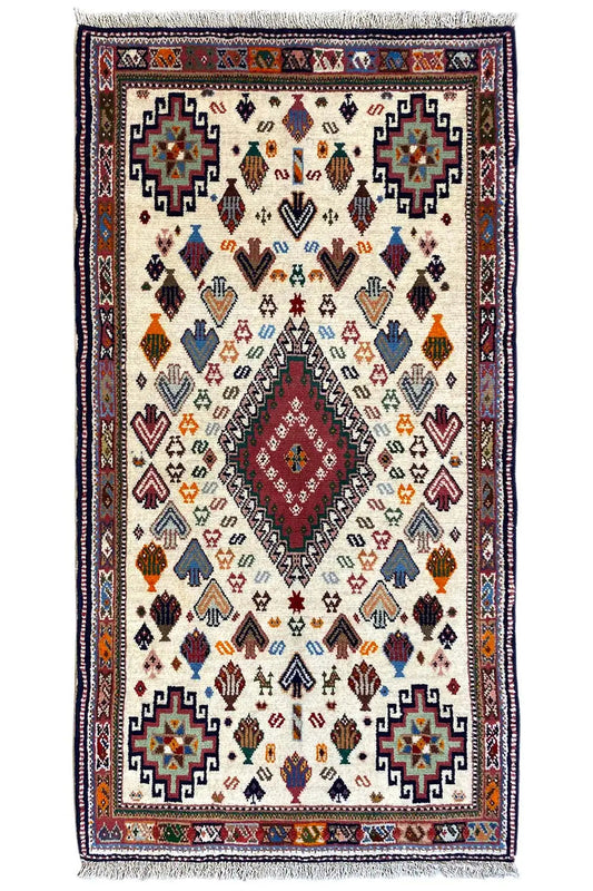  Shiraz Qashqai - (137x72cm) - Premium Shiraz Qashqai Teppiche from German Carpet Shop - Just €159! Shop now at German Carpet Shop