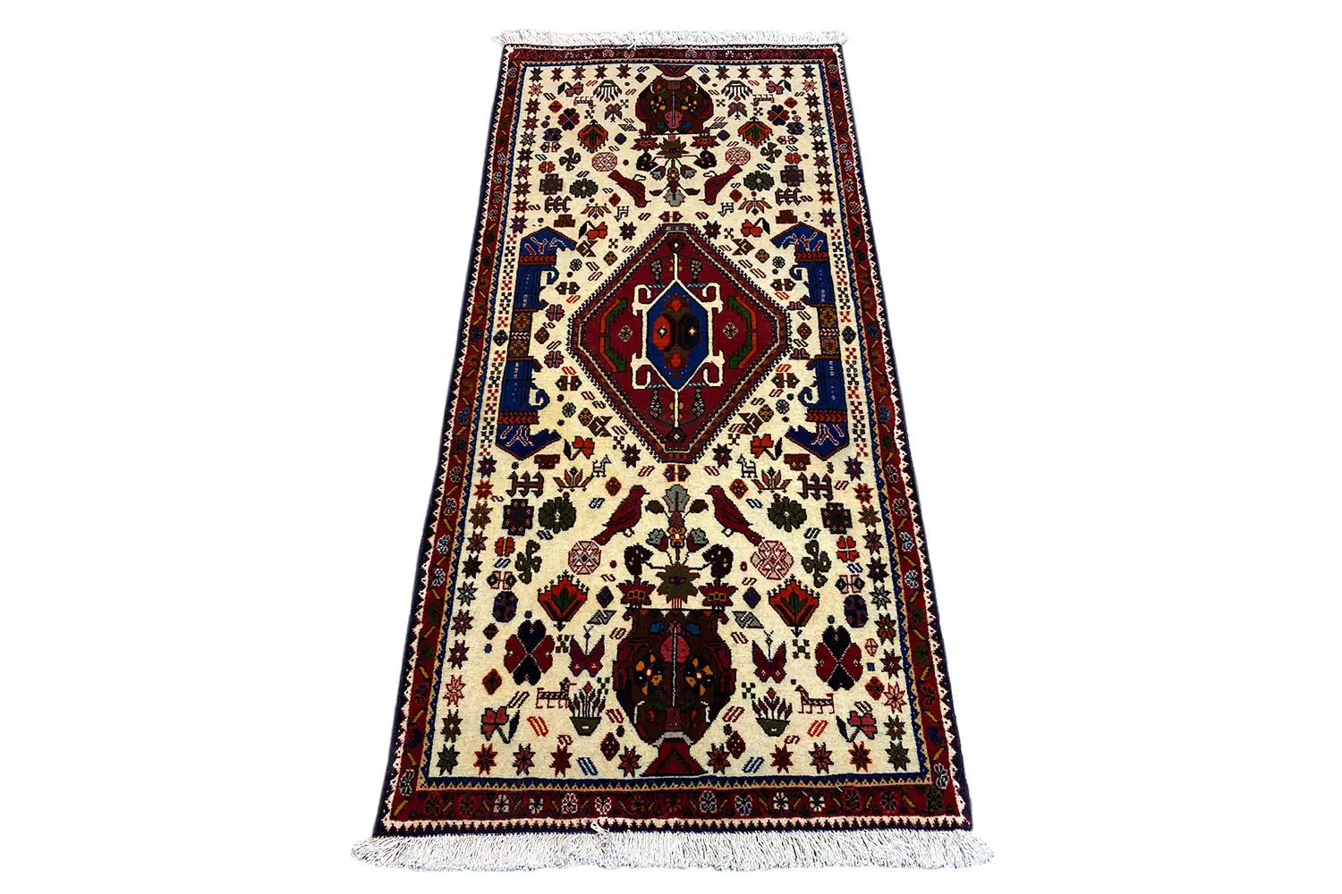  Shiraz Qashqai - (153x72cm) - Premium Shiraz Qashqai Teppiche from German Carpet Shop - Just €349! Shop now at German Carpet Shop