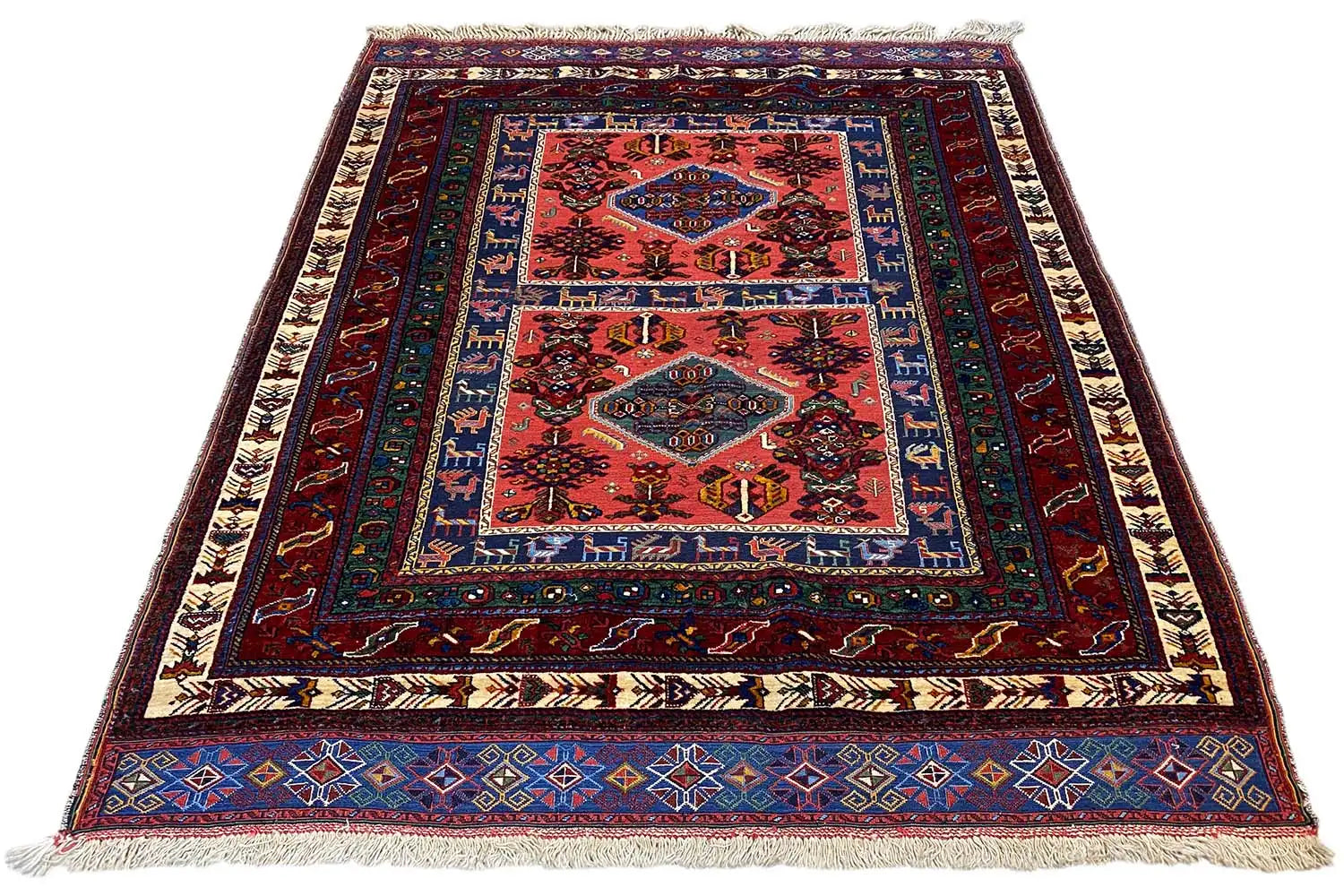  Soumakh (188x144cm) - Premium Teppiche from German Carpet Shop - Just €1699! Shop now at German Carpet Shop