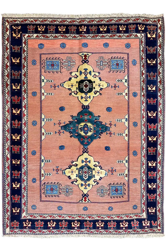  Soumakh (197x155cm) - Premium Soumakh from German Carpet Shop - Just €749! Shop now at German Carpet Shop