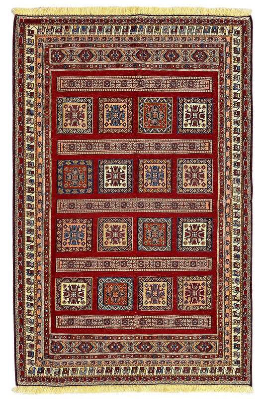  Soumakh (155x100cm) - Premium Soumakh from German Carpet Shop - Just €728! Shop now at German Carpet Shop