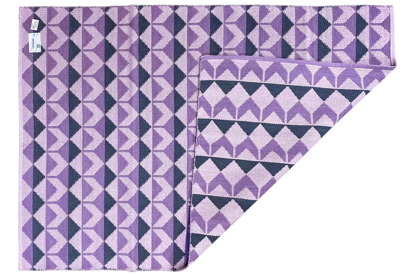 Moderner Kelim - Samak 05 Violet - German Carpet Shop