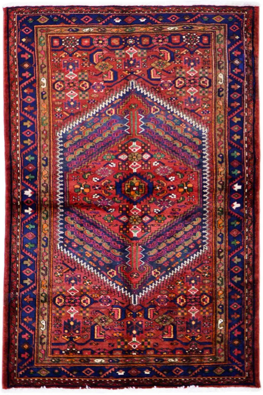  Hamadan Teppich - 1401457 (211x137cm) - Premium Teppich from German Carpet Shop - Just €500! Shop now at German Carpet Shop