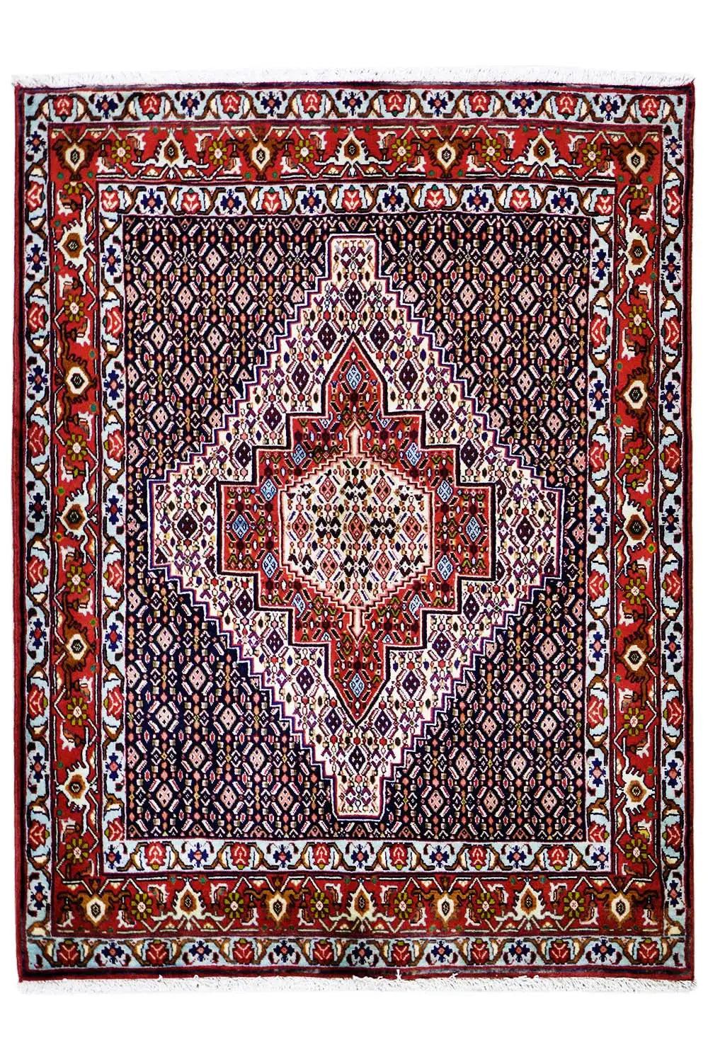  Hamadan Teppich - 8974944 (163x121cm) - Premium Teppich from German Carpet Shop - Just €310! Shop now at German Carpet Shop