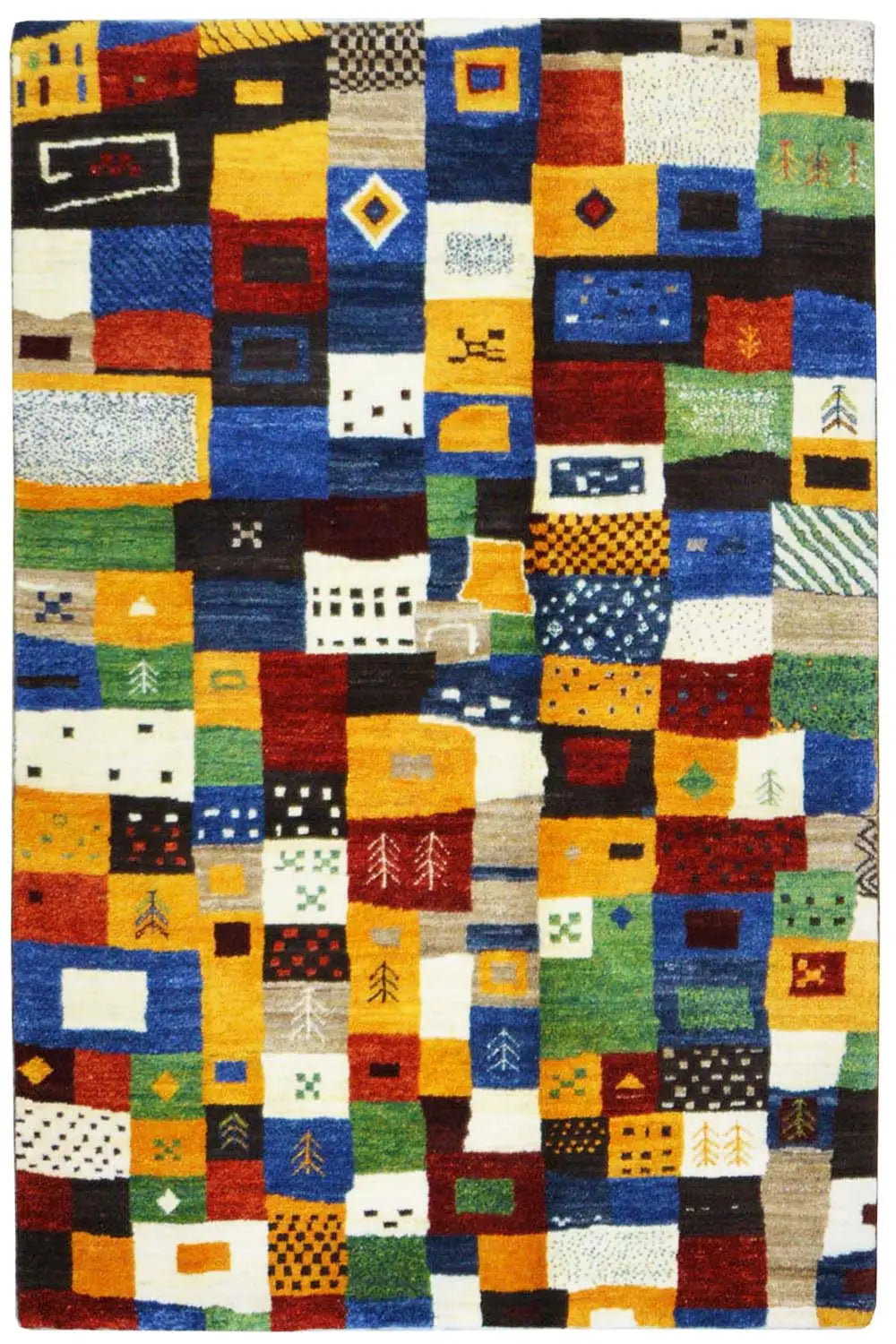  Gabbeh - (194x140 cm) - Premium Gabbeh from German Carpet Shop - Just €990! Shop now at German Carpet Shop