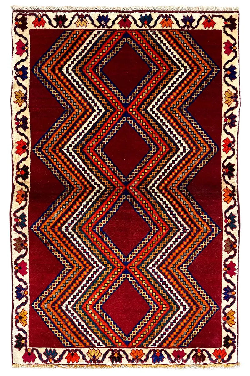 Gabbeh - Striped (151x102cm) - German Carpet Shop