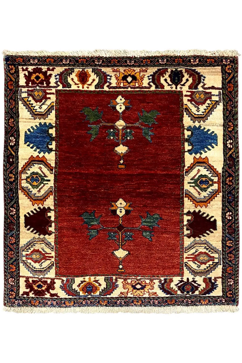 Poshti - Qashqai (94x80cm) - German Carpet Shop