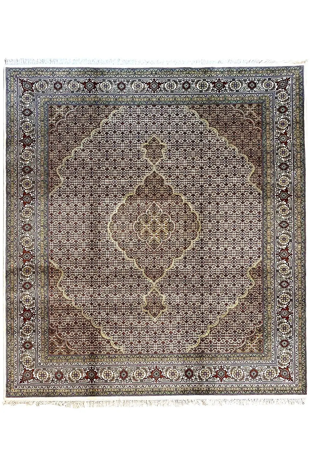 Indo Täbriz Teppich - (309x247cm) - German Carpet Shop