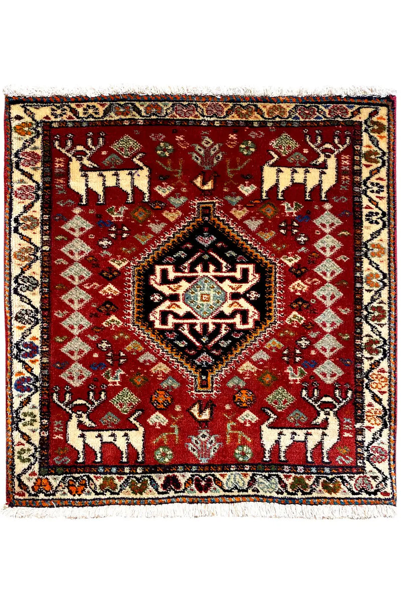 Poschti - Qashqai 8968752 (65x60cm) - German Carpet Shop