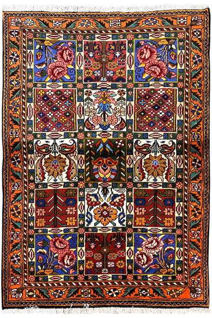 Bakhtiari - (145x105 cm) - German Carpet Shop