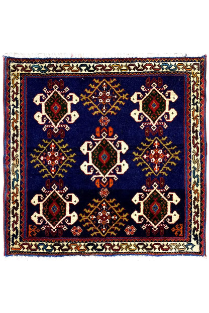 Poschti - Qashqai 8968710 (61x60 cm) - German Carpet Shop