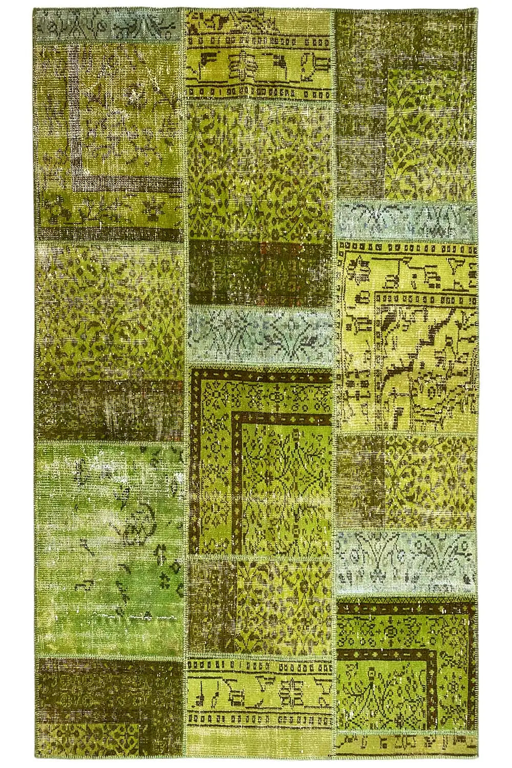 German Modern Rug Patchwork Rugs - 70 (242x148 cm) – German Carpet Shop