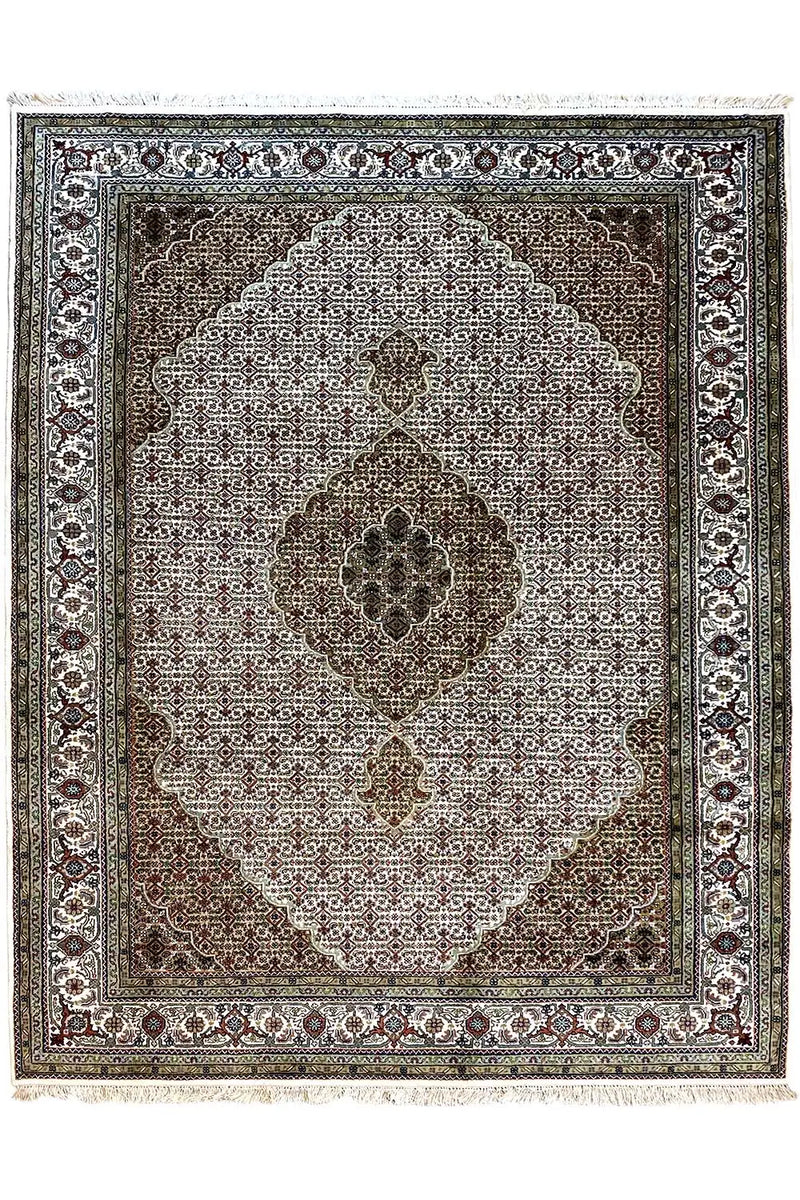 Indo Täbriz Teppich - (294x197cm) - German Carpet Shop