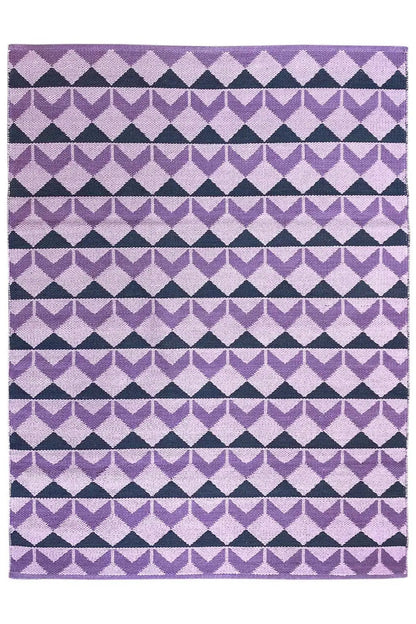 Moderner Kelim - Samak 05 Violet - German Carpet Shop