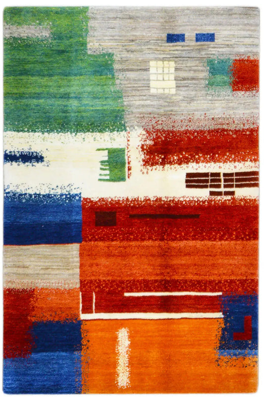  Gabbeh - (202x140 cm) - Premium Gabbeh from German Carpet Shop - Just €1199! Shop now at German Carpet Shop