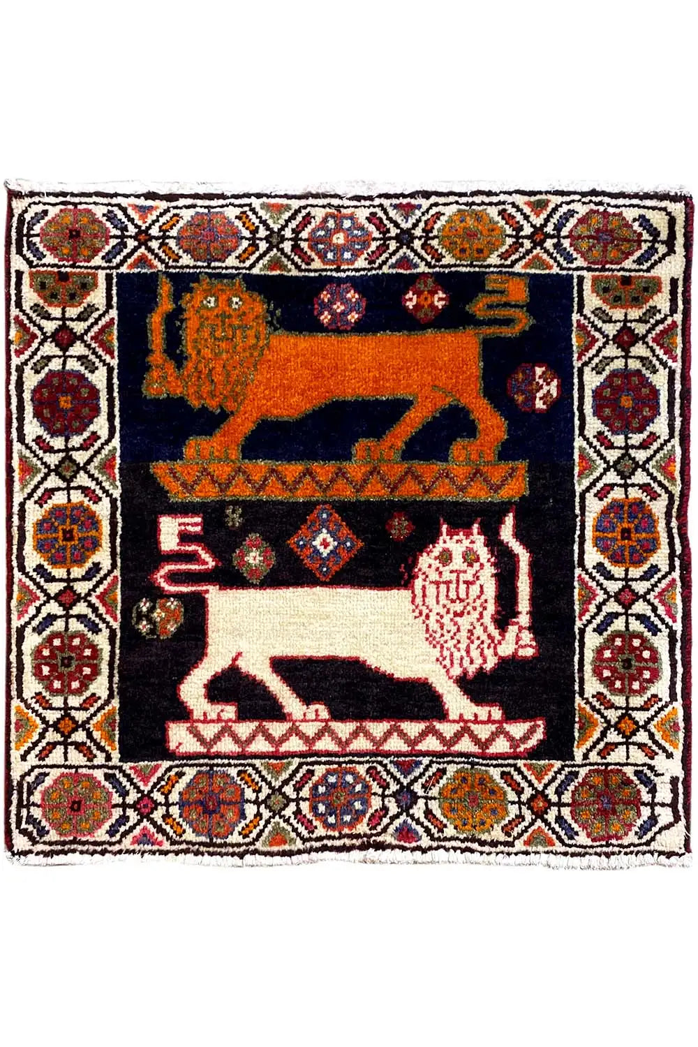 Poschti - Qashqai 8968696 (62x62 cm) - German Carpet Shop