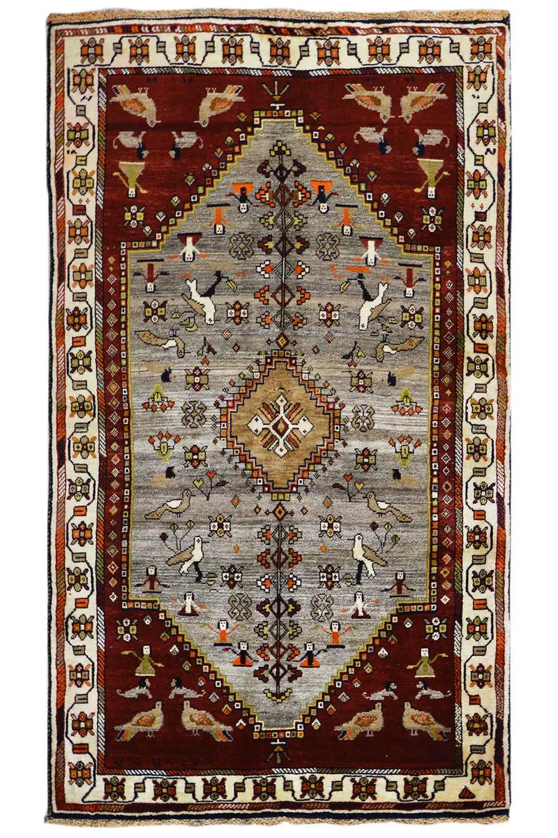 Löwen Gabbeh - 8974991 (213x122cm) - German Carpet Shop
