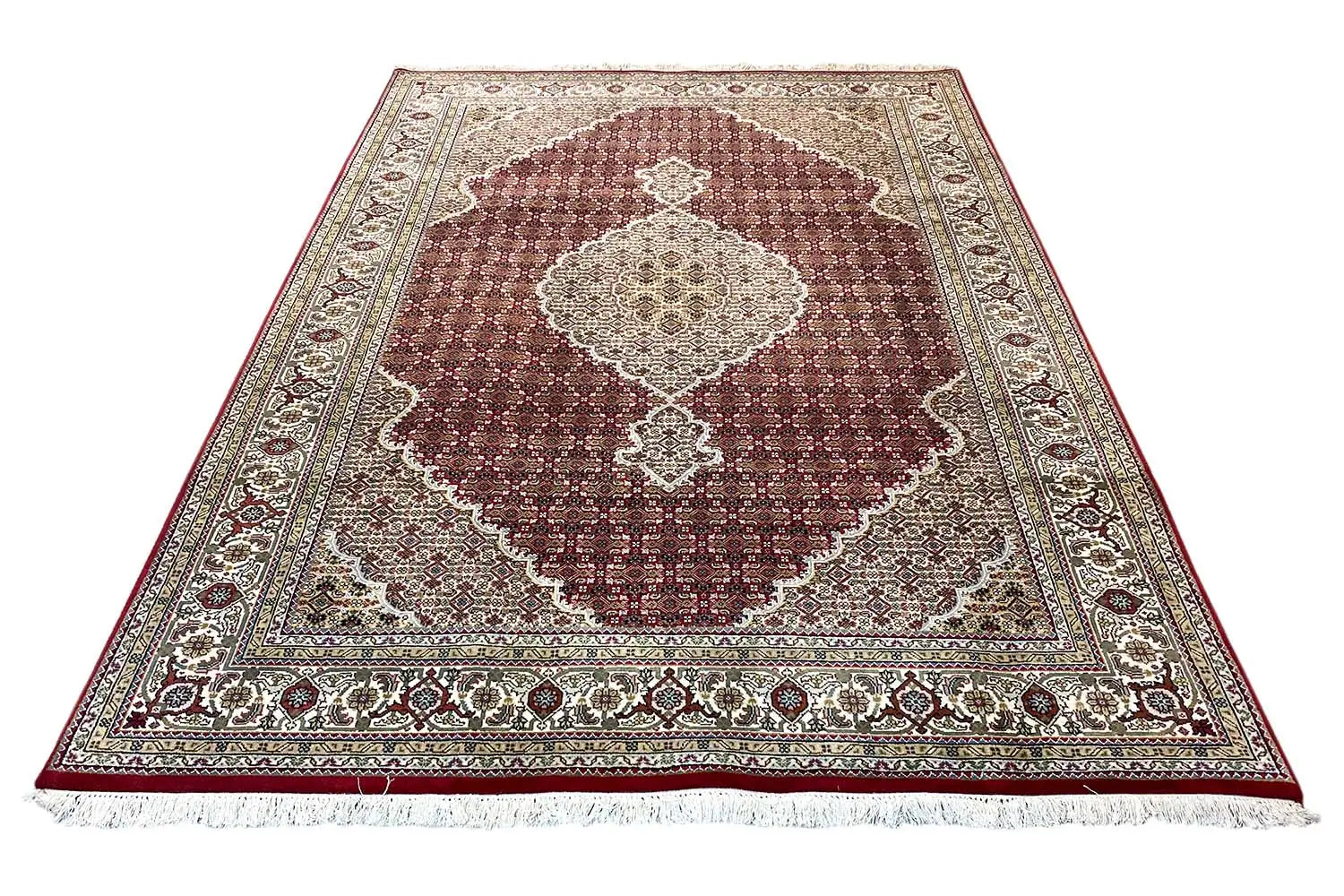 Indo Täbriz Teppich - (293x202cm) - German Carpet Shop