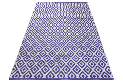 Moderner Kelim - Samak 04 Violet - German Carpet Shop