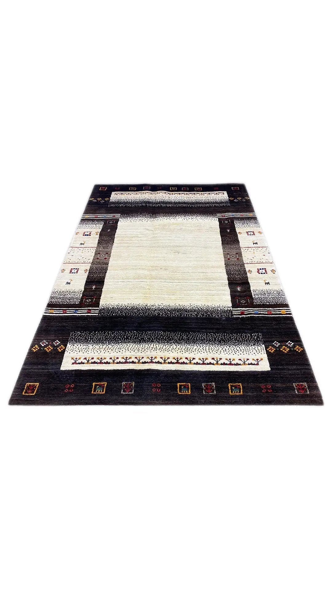 Gabbeh - (197x144 cm) - Premium Gabbeh from German Carpet Shop - Just €990! Shop now at German Carpet Shop