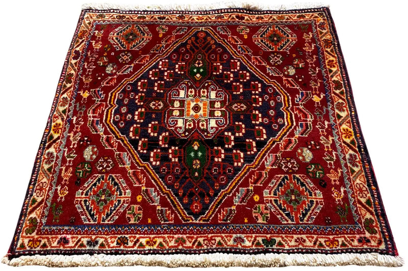 Poshti - Qashqai (64x62cm) - German Carpet Shop