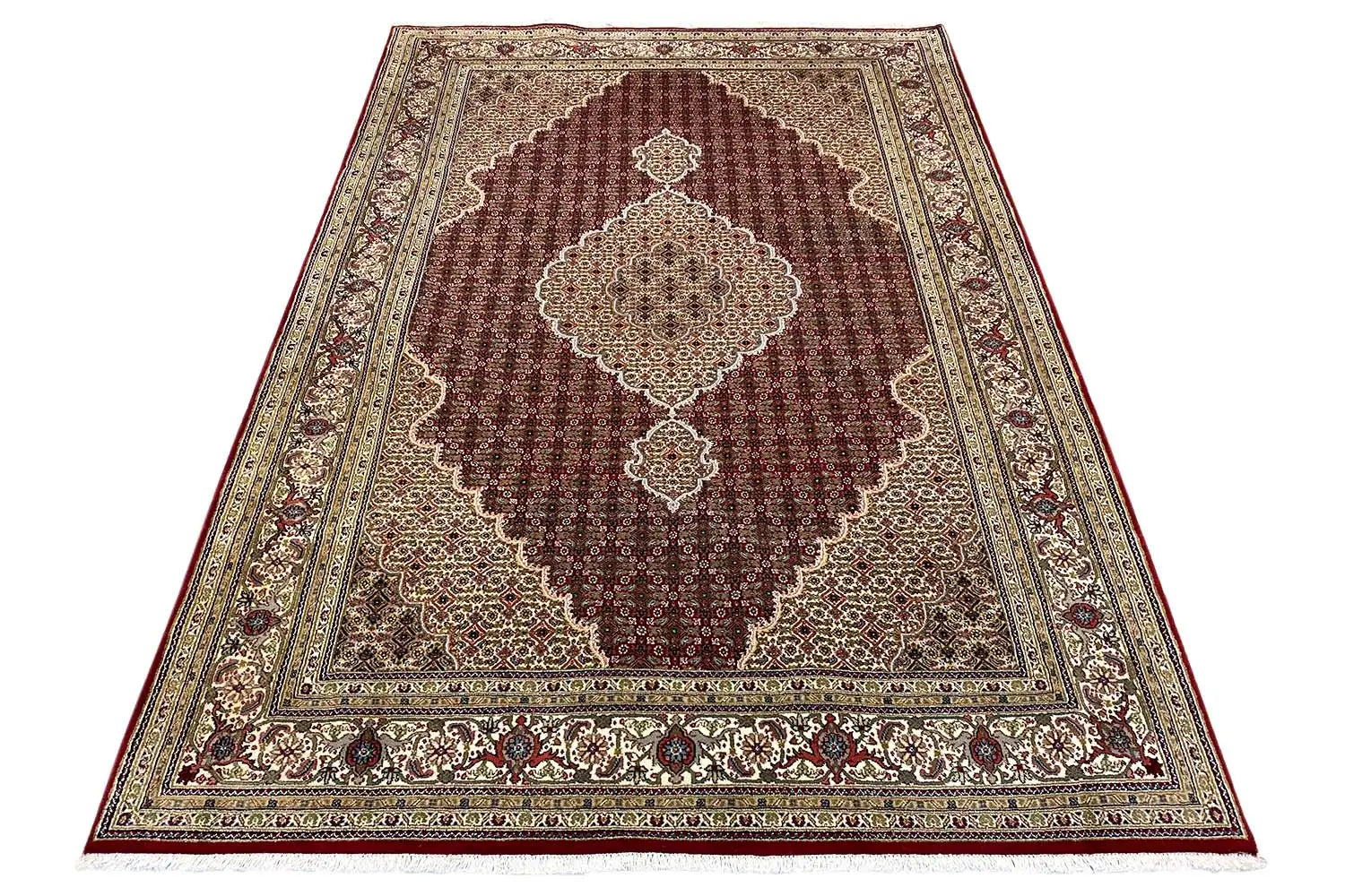Indo Täbriz Teppich - (278x184cm) - German Carpet Shop